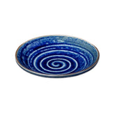 Arabori tallerken - dark blue. Ø13 cm