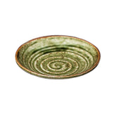 Arabori tallerken - rust oribe. Ø 13 cm