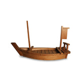Bambus båd til sushi servering, 60 cm.