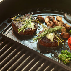 Big Green Egg - Half Cast Iron Plancha - XLarge 2XLarge