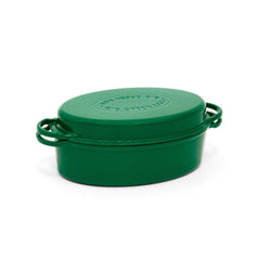 Big Green Egg Green Dutch Oven Oval 5,2 L - 2XL, XLarge, Large