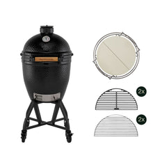Big Green Egg Large – The Onyx startpakke - Eksklusiv sort kamado grill