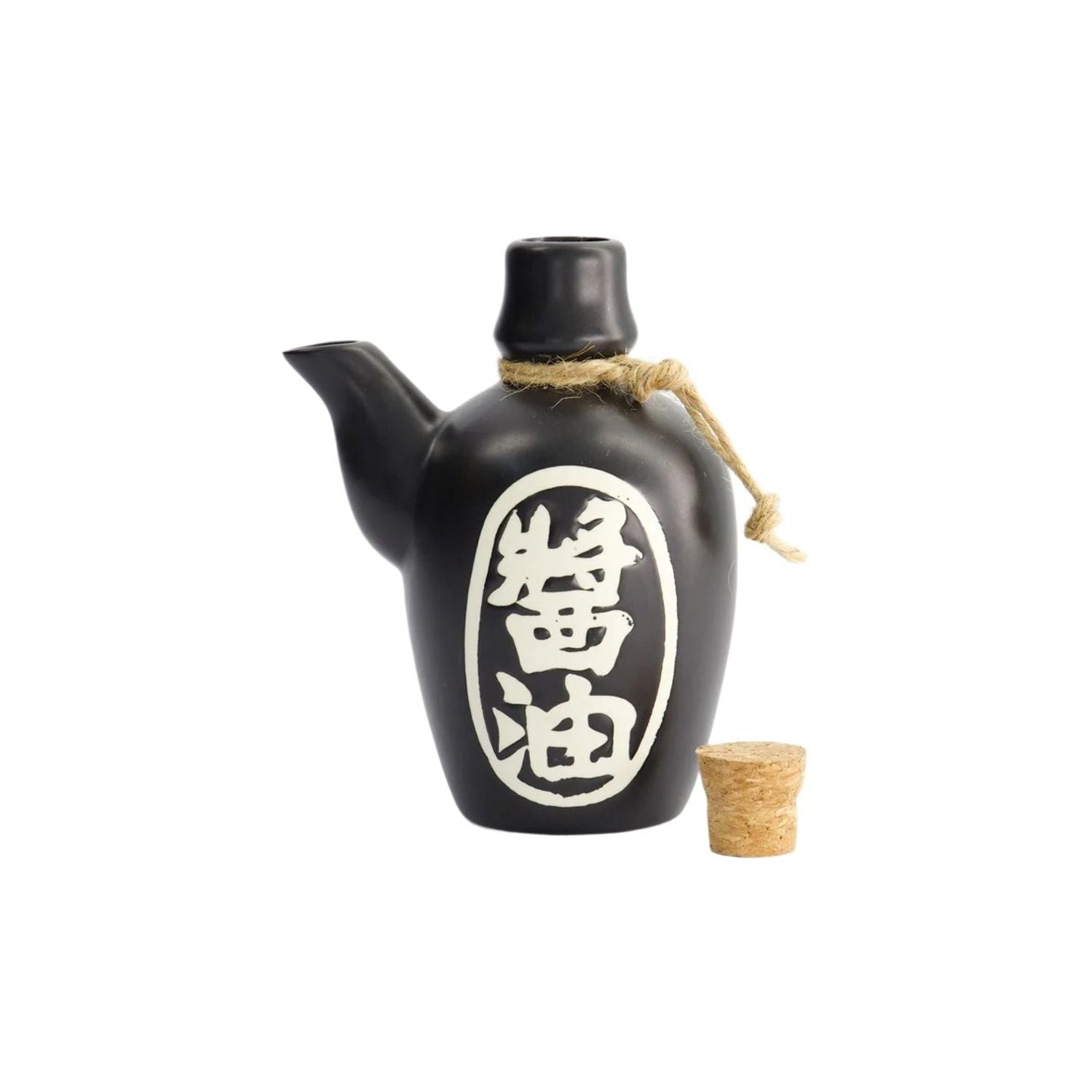 Autentisk soya kande – sort og hvid, 170 ml