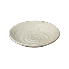 Arabori tallerken - white kohiki. Ø 13 cm