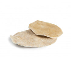 Burlap - jute (sækkelærred) tallerken, 3 stk.