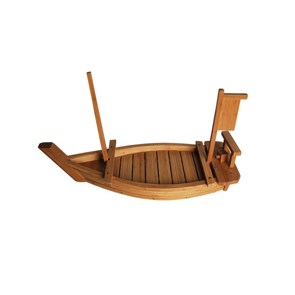 Bambus båd til sushi servering, 60 cm.