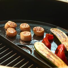 Big Green Egg - Half Cast Iron Plancha - large