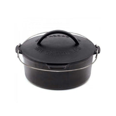 Big Green Egg Green Cast Iron Dutch Oven 5,2 L - 2XL, XLarge, Large, Medium
