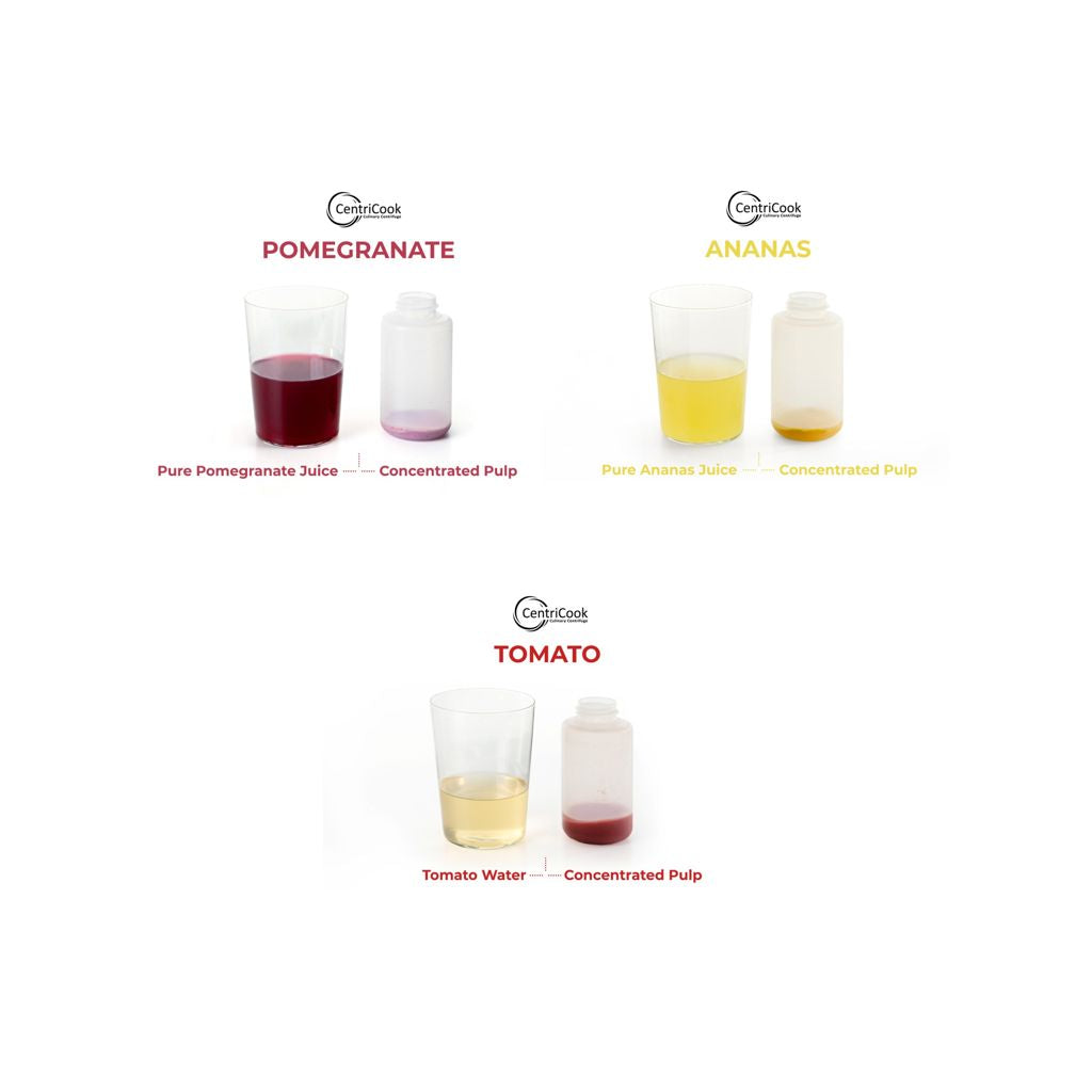 Centrifuge til mad eksklusive cocktails