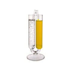 Columbia dobbelt shot glas om reagensglas på fod, 2 x 80 ml, 2 stk.