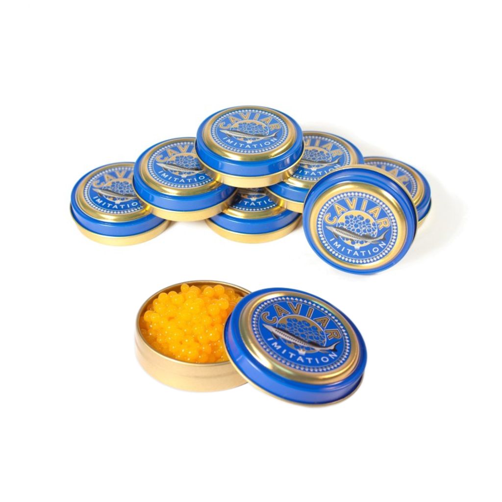 Caviar imitations dåser, 80 gram, 12 stk.