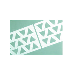 4 forskellige geometrik forme til f.eks. tuiles