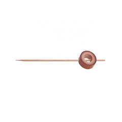 Bambus spyd med måne ring 10 cm - 100 stk.