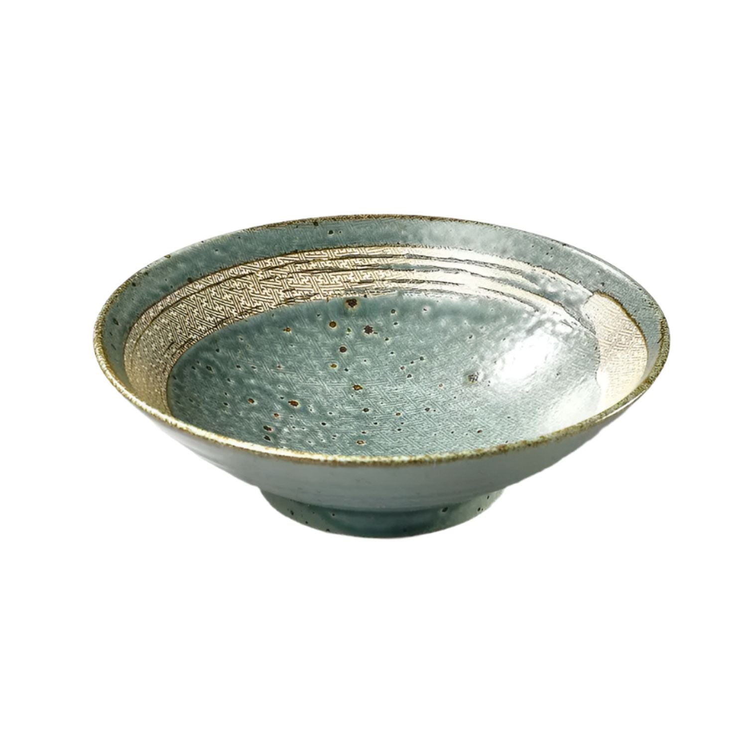 Dyb tallerken - japansk design til både hverdag og fest (Flere farver)