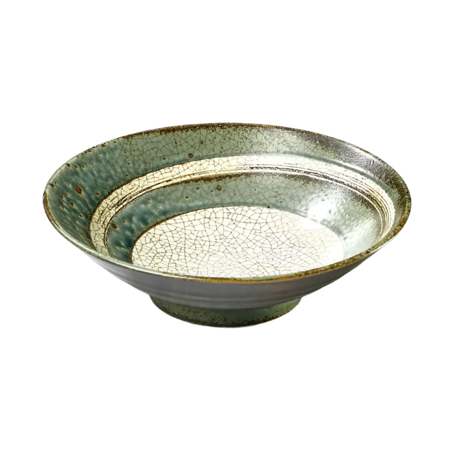 Dyb tallerken - japansk design til både hverdag og fest (Flere farver)